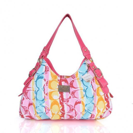 Coach Fashion Signature Medium Pink Shoulder Bags CEO Coach Fashion Signature Medium Pink Shoulder Bags CEO